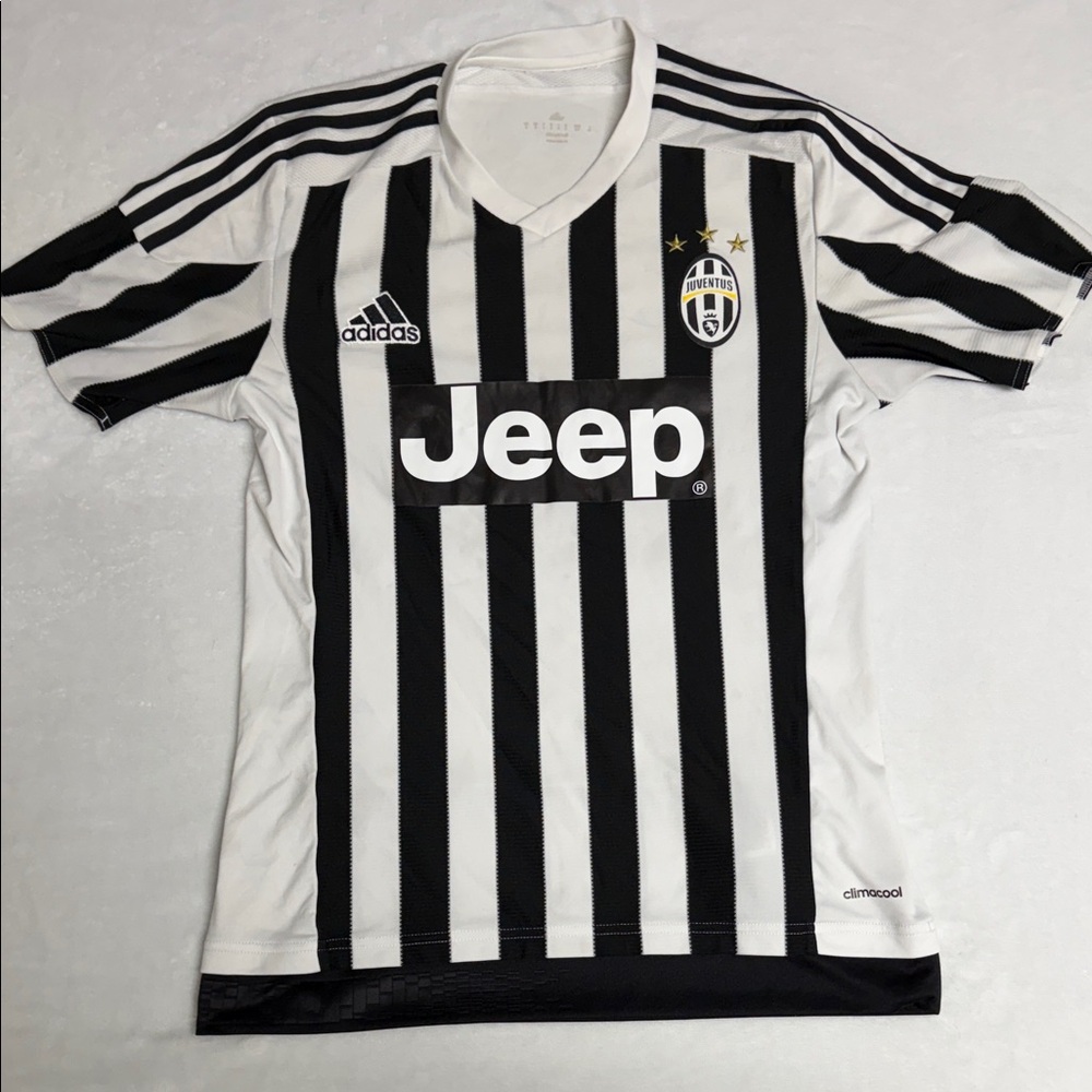 Adidas Juventus Striped Soccer Jersey